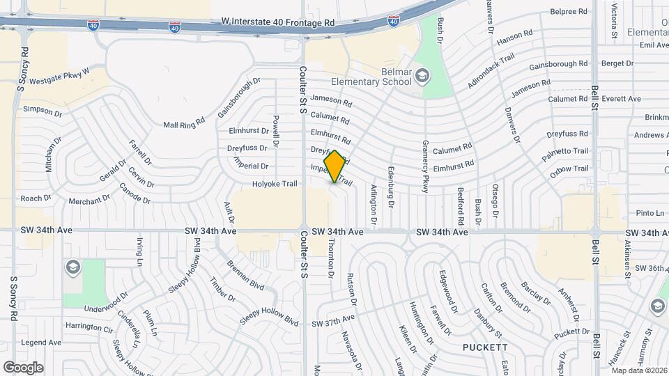 7010 Hansford Cir Map and Location Details