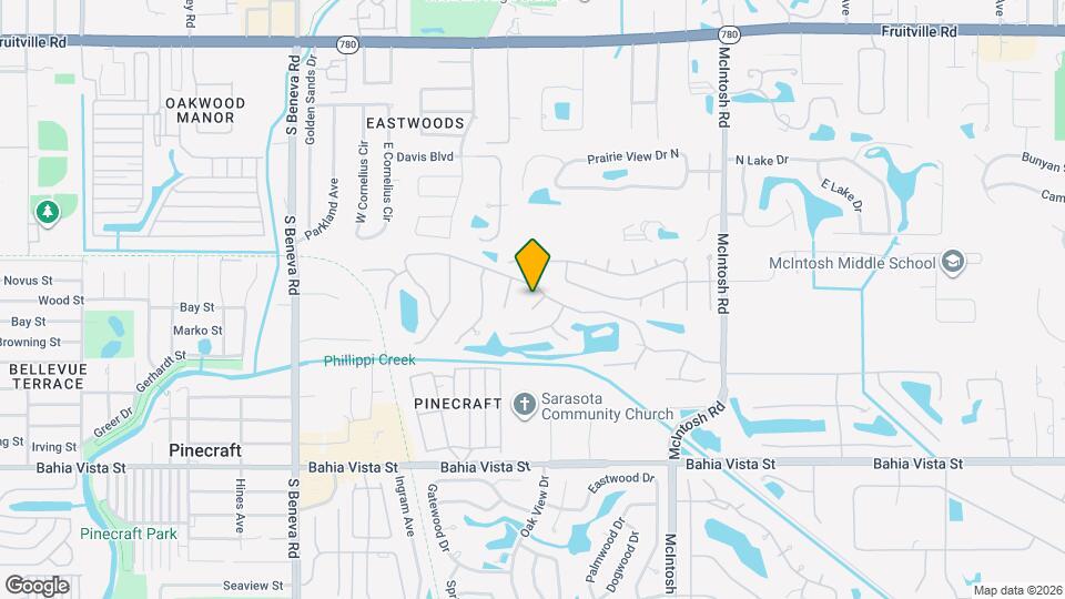 810 Hammockwood Ct Mapa y Detalles de la Ubicación