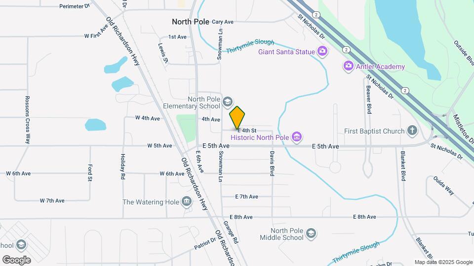 1602 Bronco Ln Map and Location Details