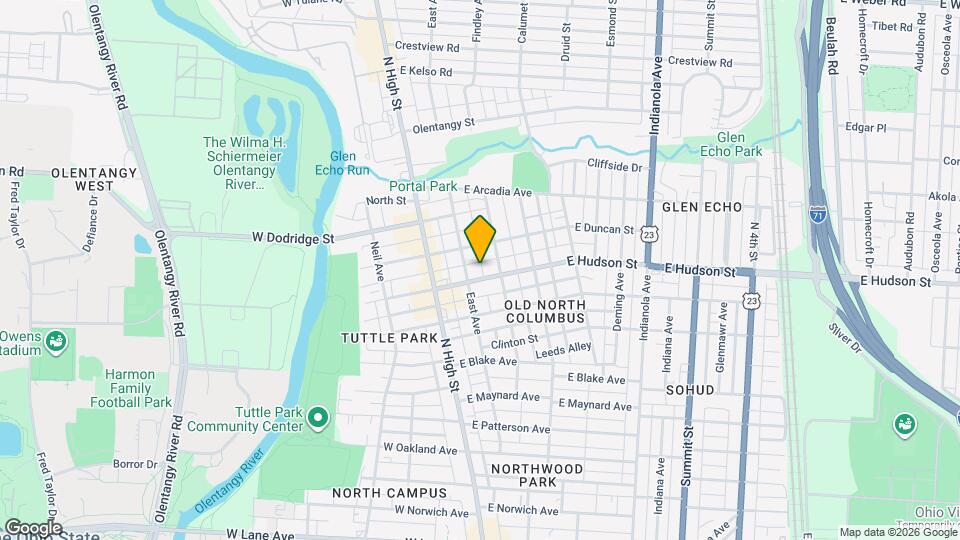 70 E Hudson St, Unit 70 Mapa y Detalles de la Ubicación