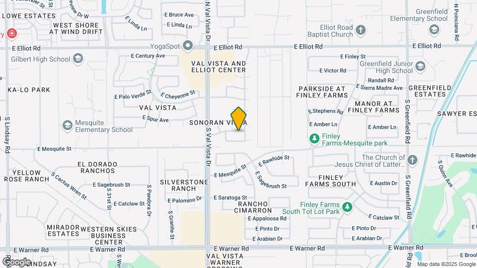 1727 E Palo Blanco Way Map and Location Details