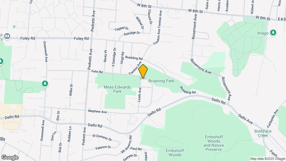 490 Leath Ave Map and Location Details