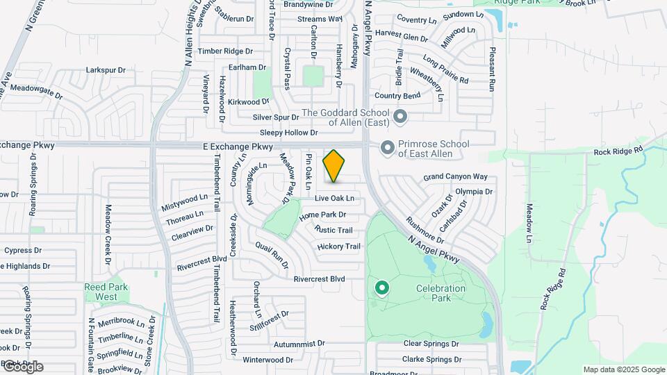 1510 Oak Tree Rd Map and Location Details