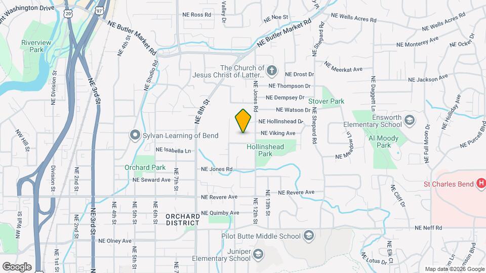 1147 NE Viking Ct Map and Location Details