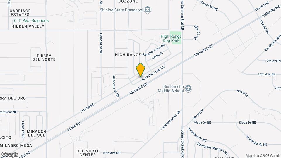 3635 Buckskin Loop NE Map and Location Details