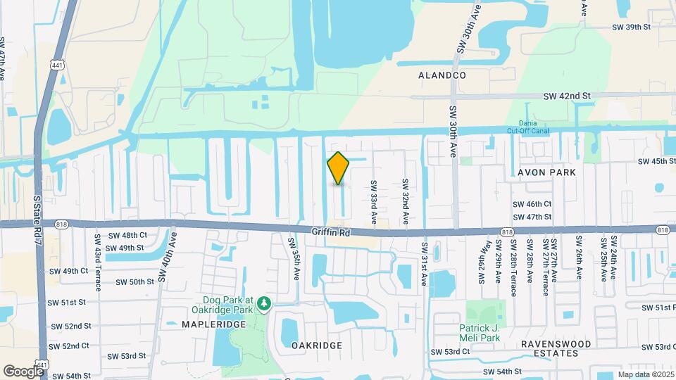 4530 SW 34th Dr Map and Location Details