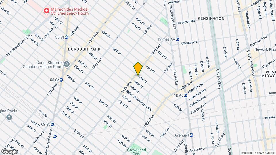 1612 47th St Map and Location Details