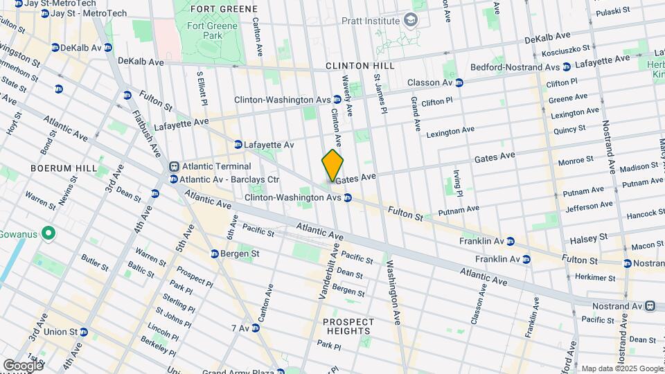 471 Vanderbilt Ave Map and Location Details