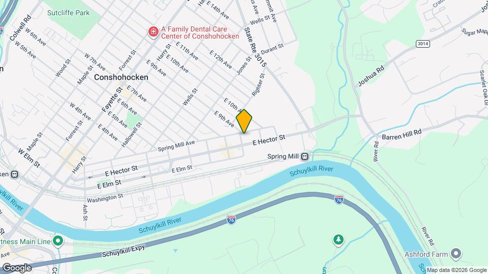 903B Spring Mill Ave Map and Location Details