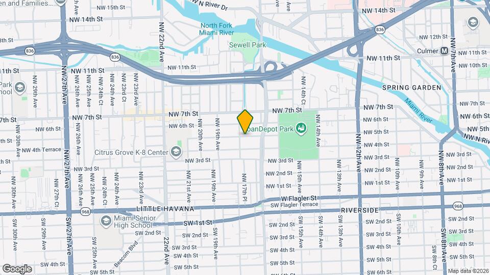 1780 NW 5th St Map and Location Details
