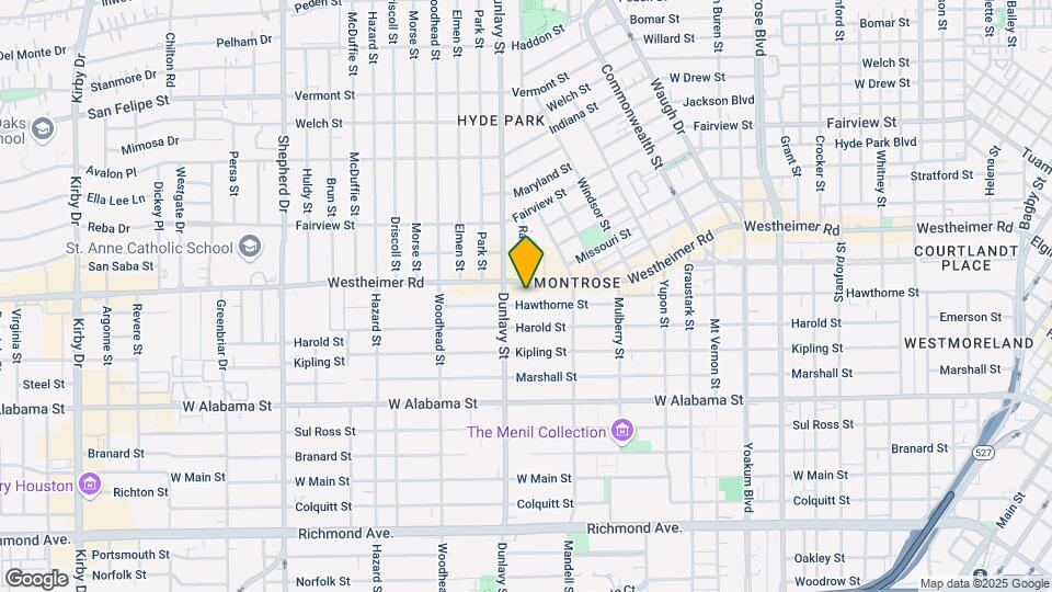 1644 Hawthorne St Mapa y Detalles de la Ubicación