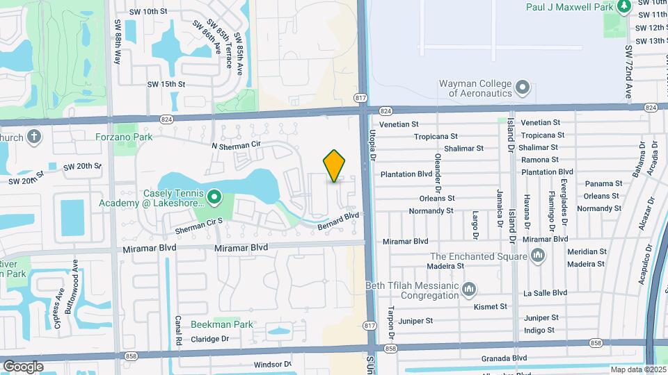 2210 SW 81st Ave Map and Location Details