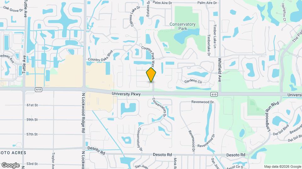 8435 Brandeis Cir E Map and Location Details