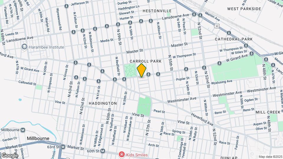 5729 Cambridge St, Unit 2nd FL Map and Location Details