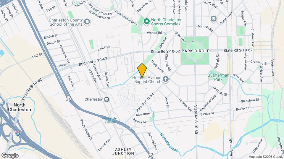 4555 Mixson Ave Map and Location Details