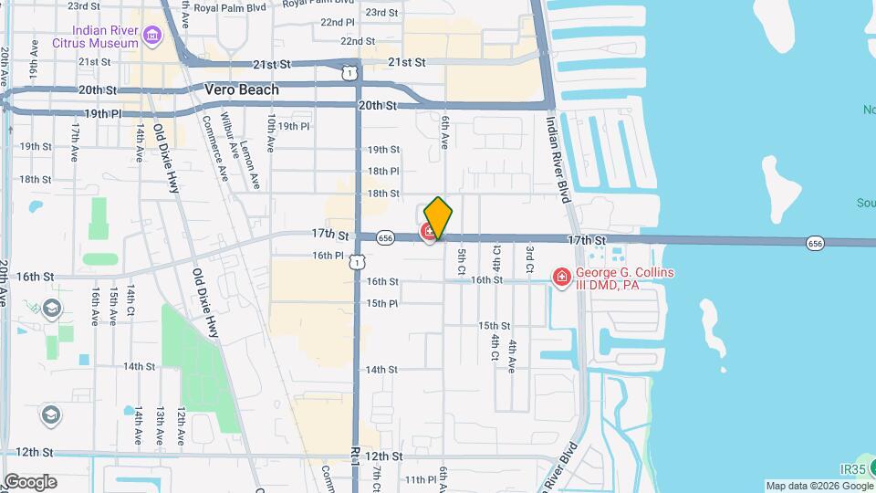 607 17th St Map and Location Details