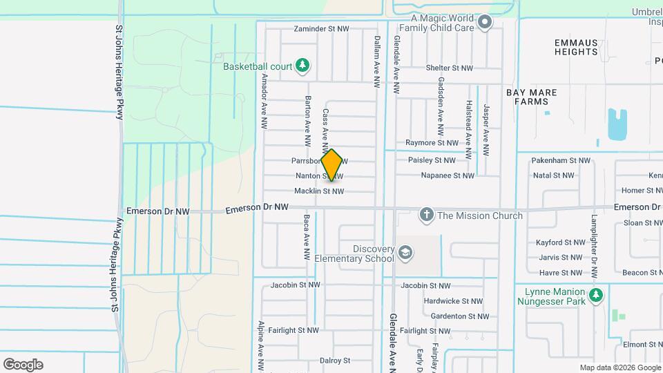 1775 Macklin St NW Mapa y Detalles de la Ubicación