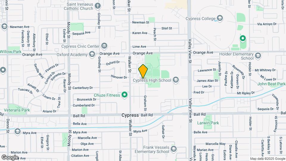 9711 Graham St Mapa y Detalles de la Ubicación