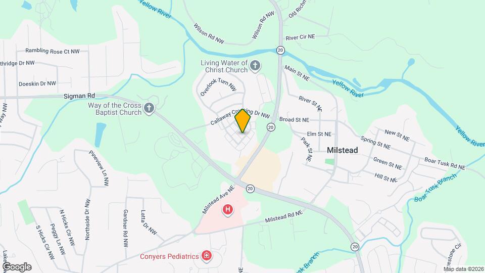 132 Hawkeye Ln NW Map and Location Details