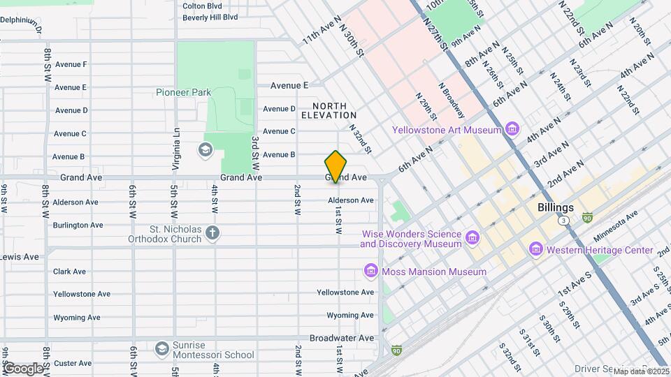 1312 1st St W Map and Location Details