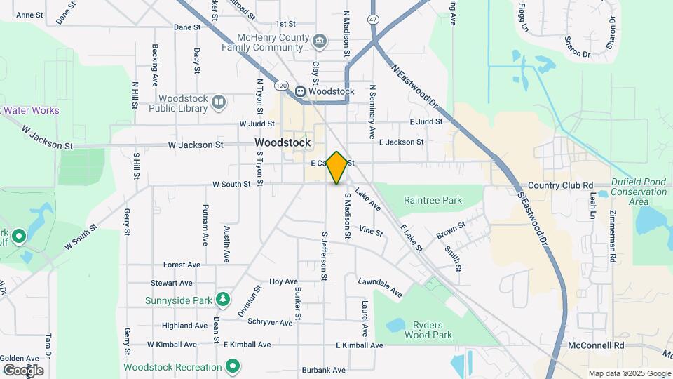 216 E South St Map and Location Details