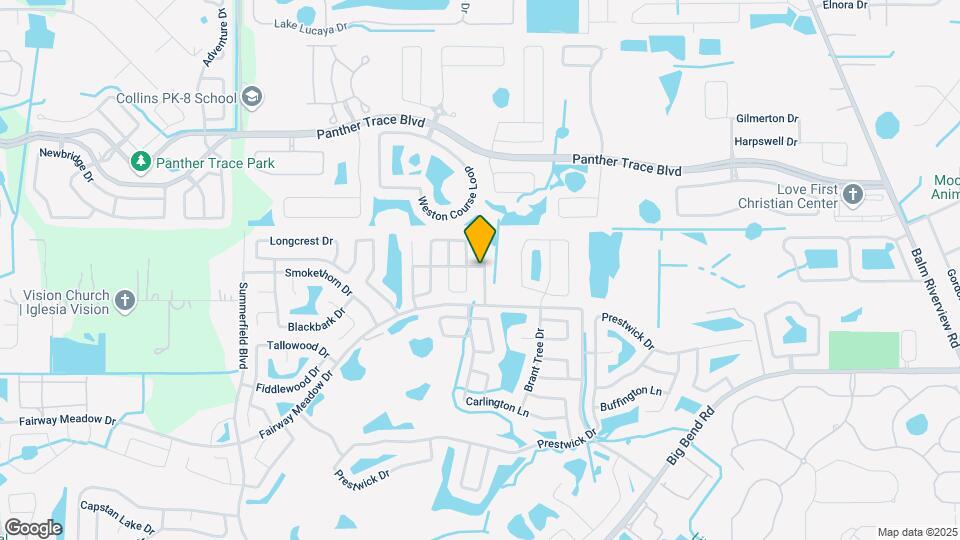 12923 Fieldmoor Ct Map and Location Details
