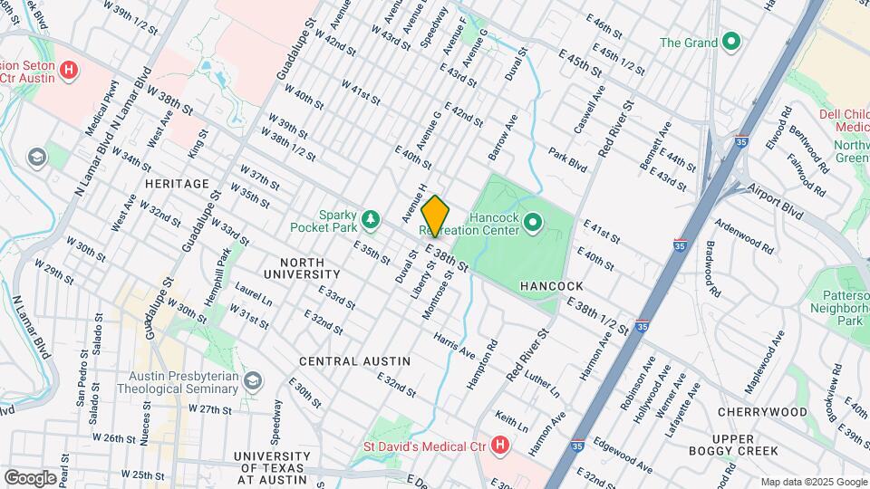 506 E 38th St, Unit B Map and Location Details