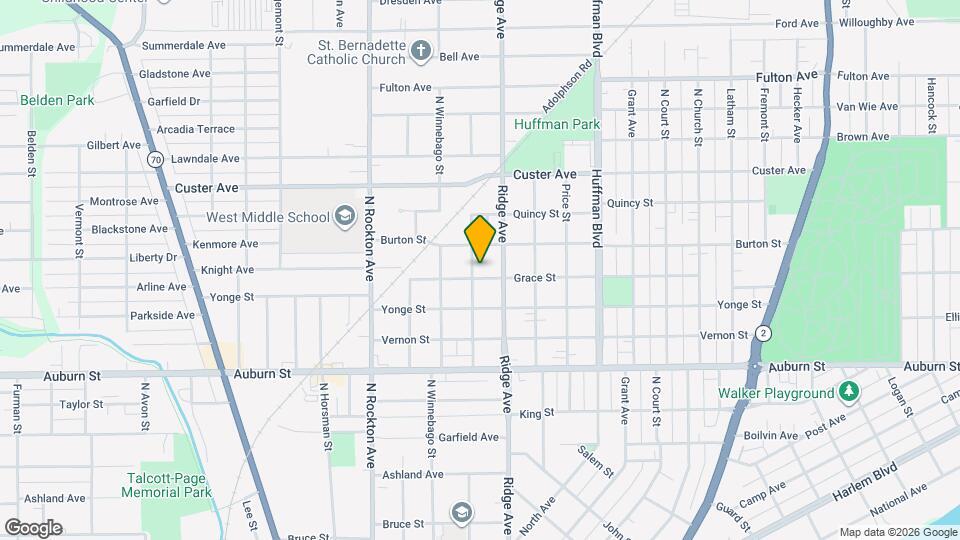 1807 Carney Ave Mapa y Detalles de la Ubicación