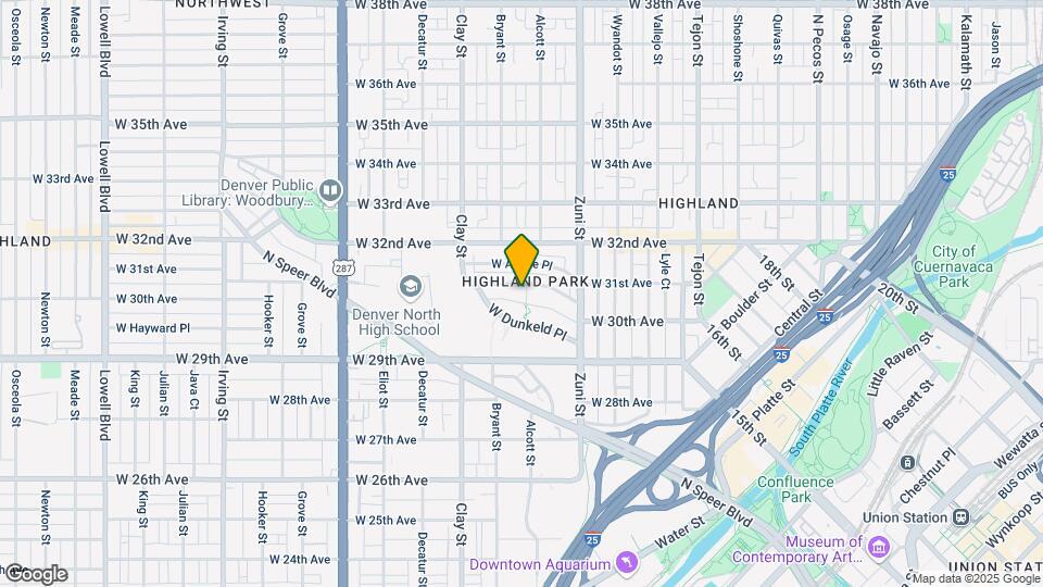 2480 W Caithness Pl Map and Location Details