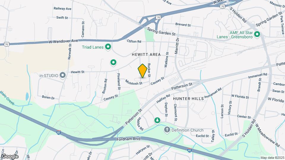3936 McIntosh St Map and Location Details