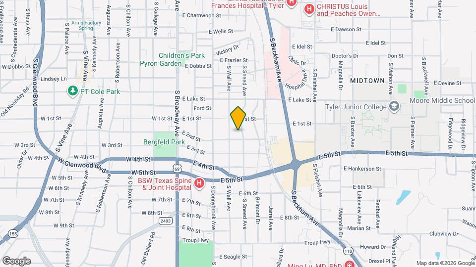 1329 S Sneed Ave Map and Location Details