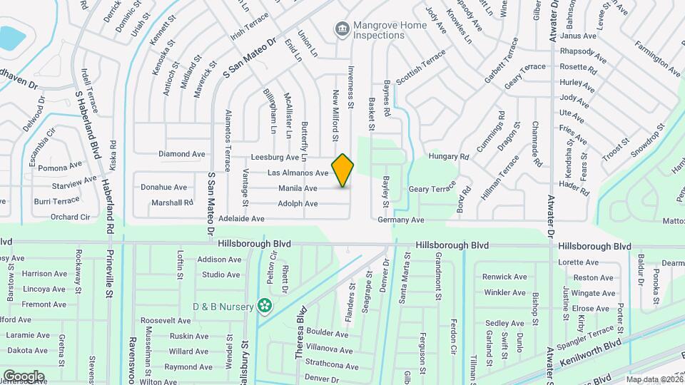 4865 Manila Ave Mapa y Detalles de la Ubicación
