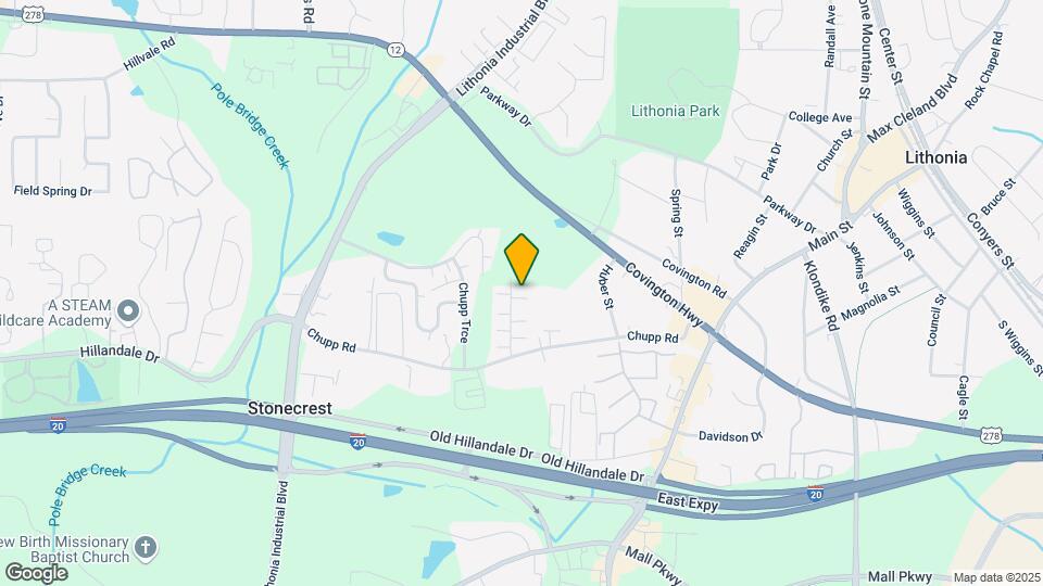 2622 Evans Mill Dr Mapa y Detalles de la Ubicación