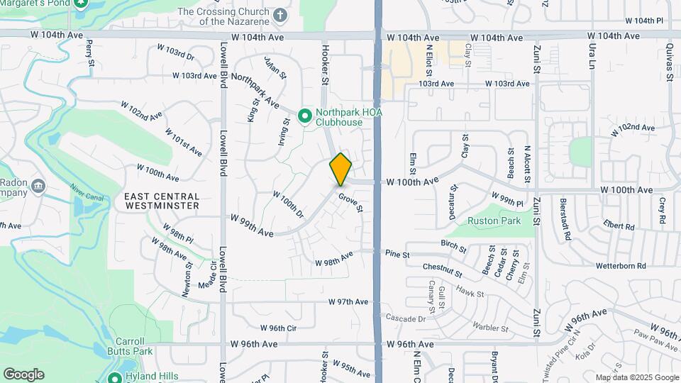 9998 Grove St Map and Location Details