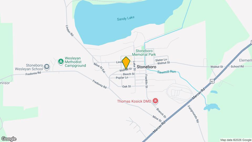 1126 Walnut St, Unit 101 Map and Location Details