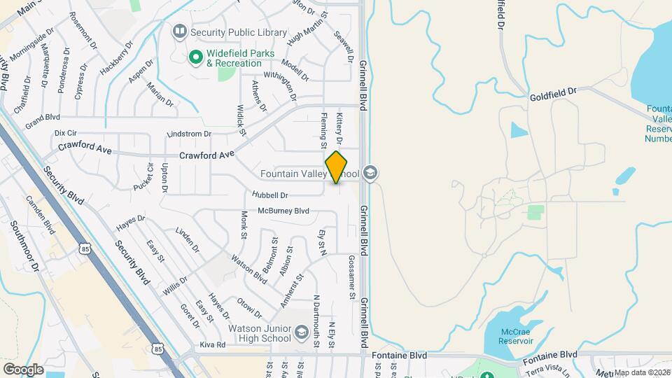5920 Kittery Dr Map and Location Details