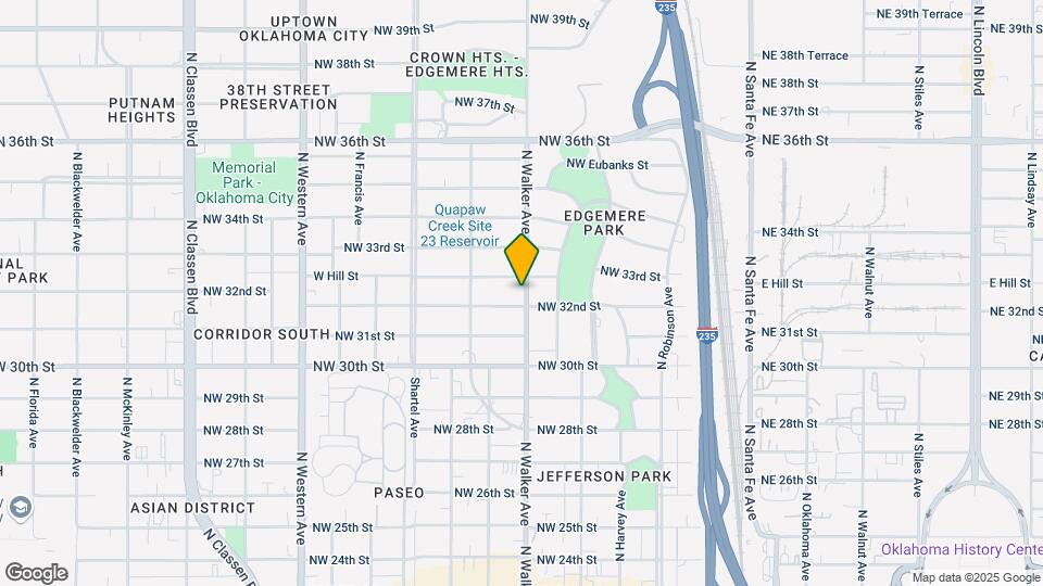 3309 N Walker Ave, Unit 3311 Mapa y Detalles de la Ubicación