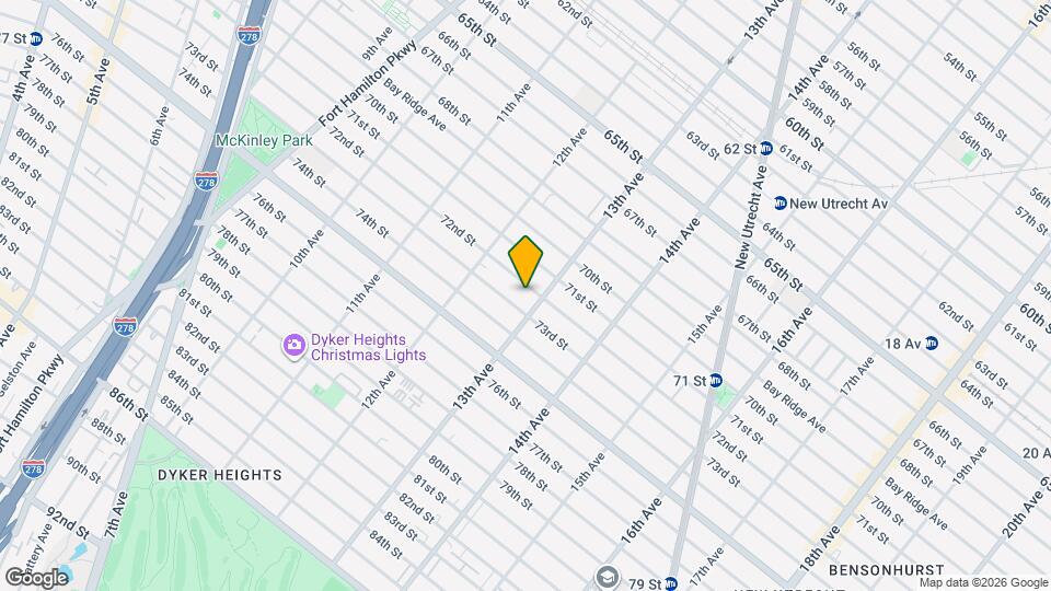 1272 72nd St Map and Location Details
