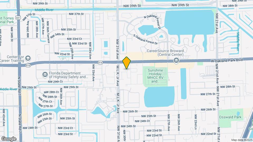 3069 NW 30th Pl Map and Location Details
