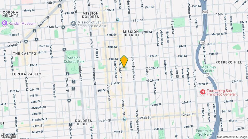 3470 20th St Map and Location Details