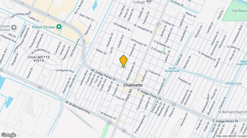 8413 Benjamin St Map and Location Details