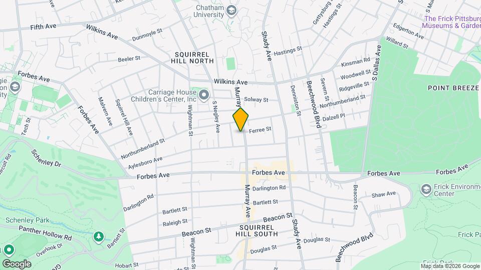 1524 Murray Ave Map and Location Details