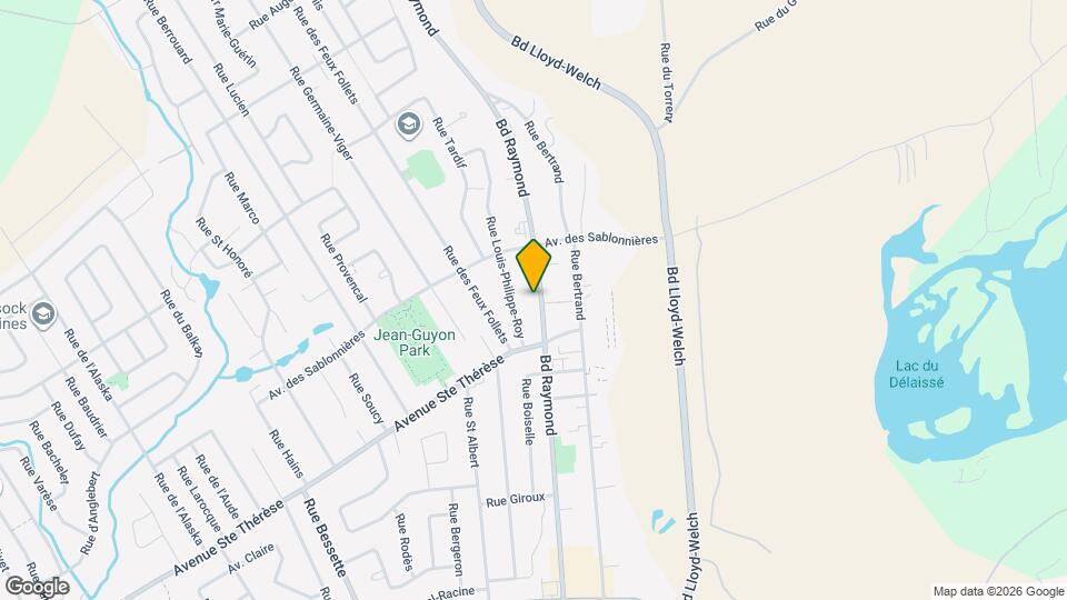 1065 Raymond Boul Map and Location Details