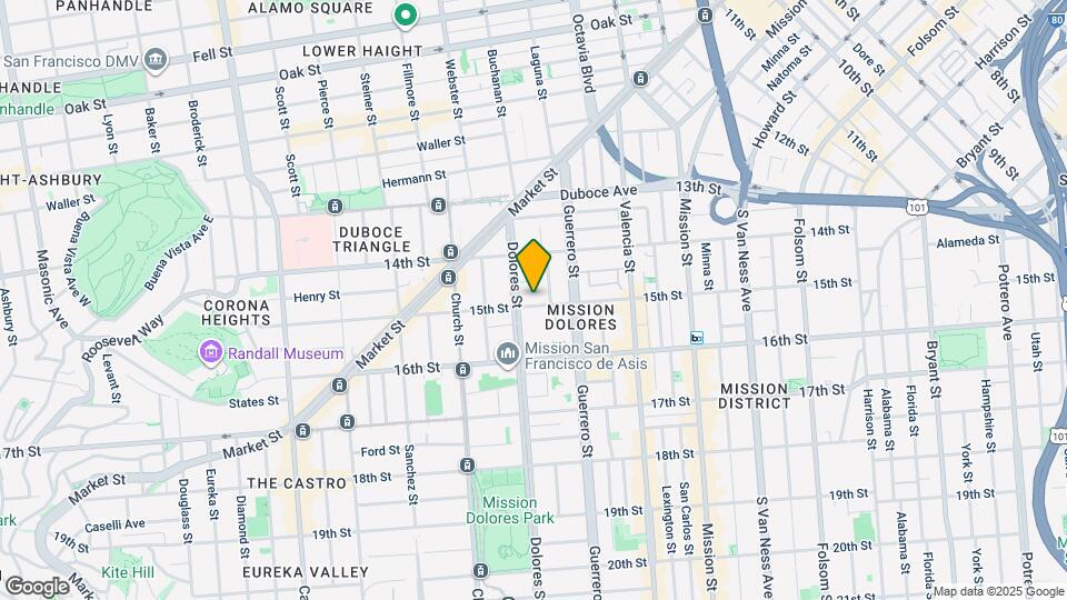 1876 15th St Map and Location Details