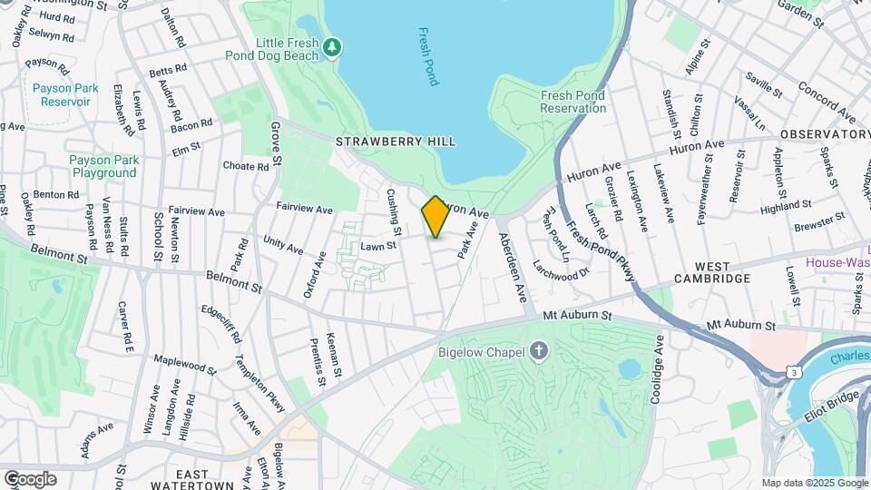 115 Holworthy St, Unit 1 Map and Location Details