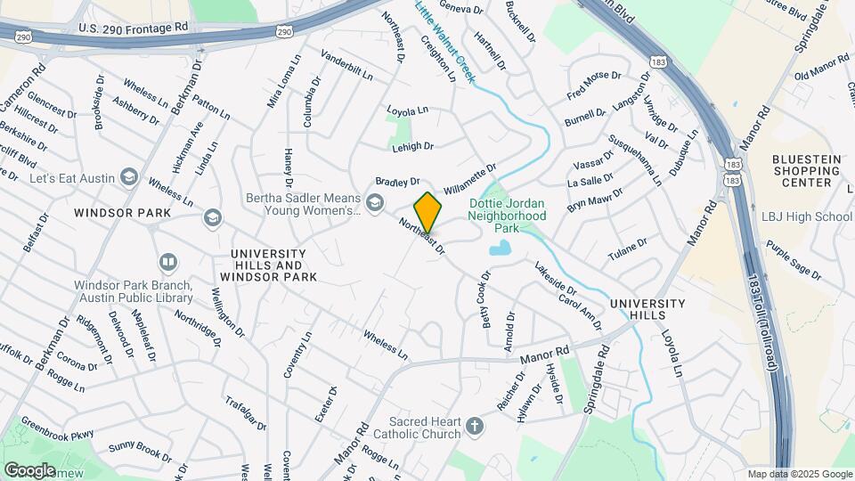 6409 Chimney Creek Cir Map and Location Details