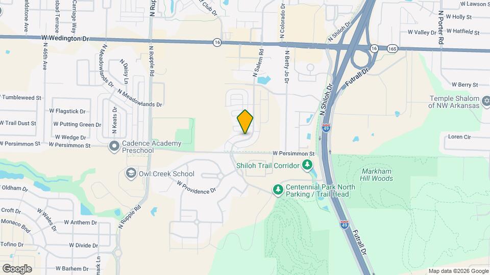 547 N Salem Rd Map and Location Details