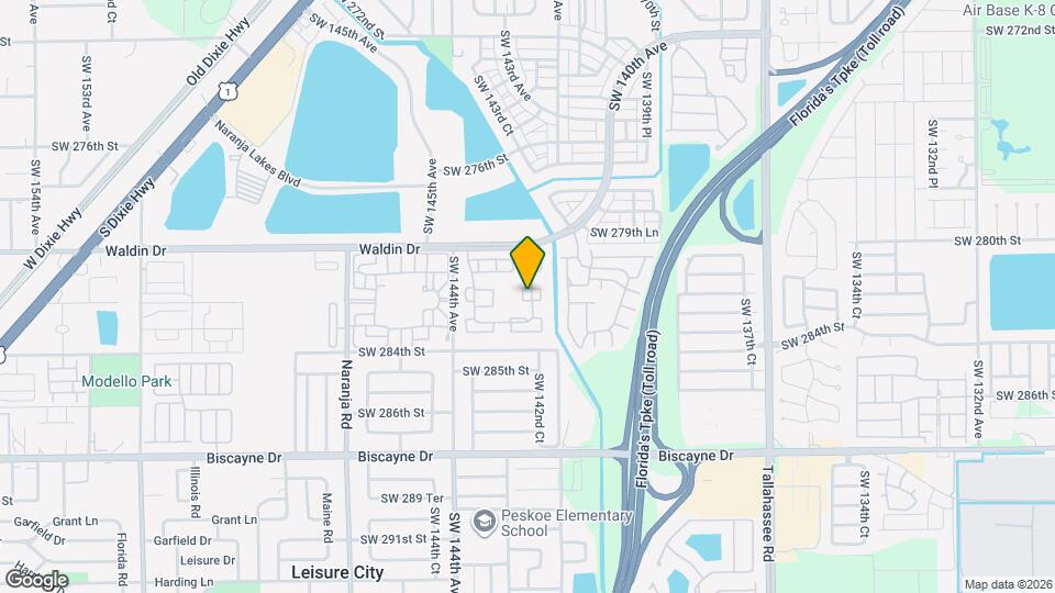 28150 SW 142nd Ct Map and Location Details