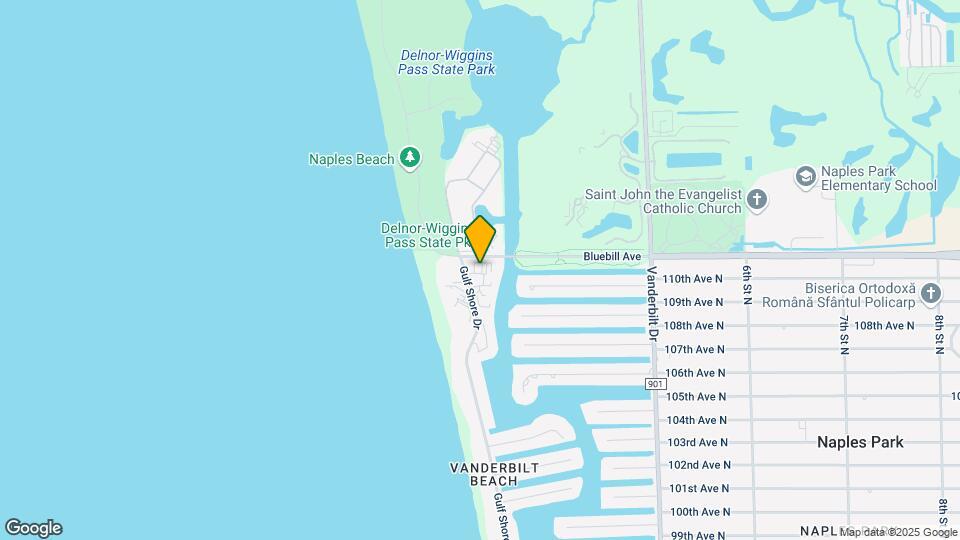 11118 Gulf Shore Dr Map and Location Details