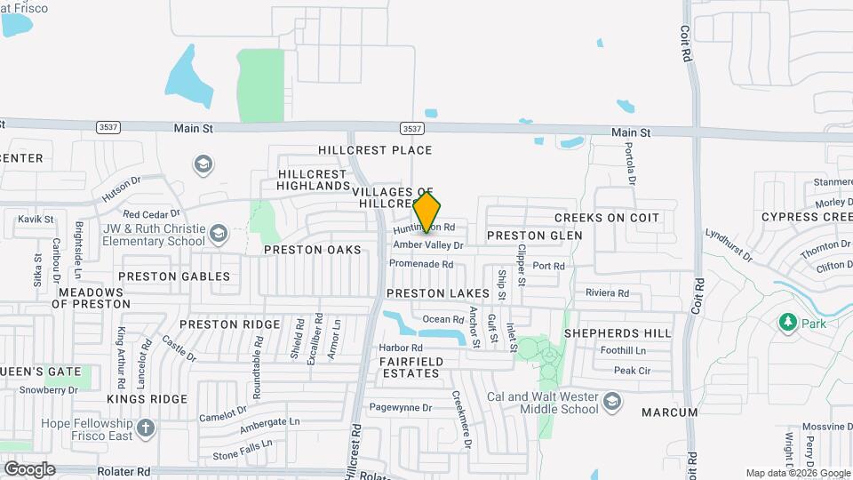 11304 Amber Valley Dr Map and Location Details